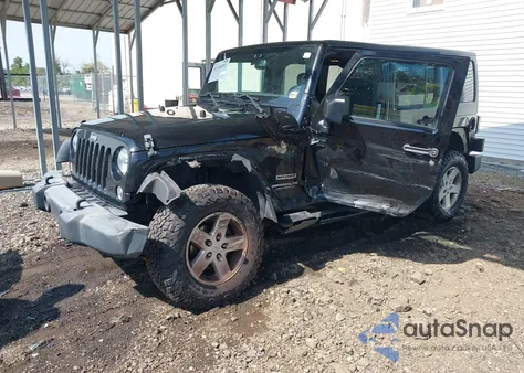 2017 Jeep Wrangler Unlimited Sport 4X4 из США, поврежденный, VIN 1C4BJWDG8HL622114